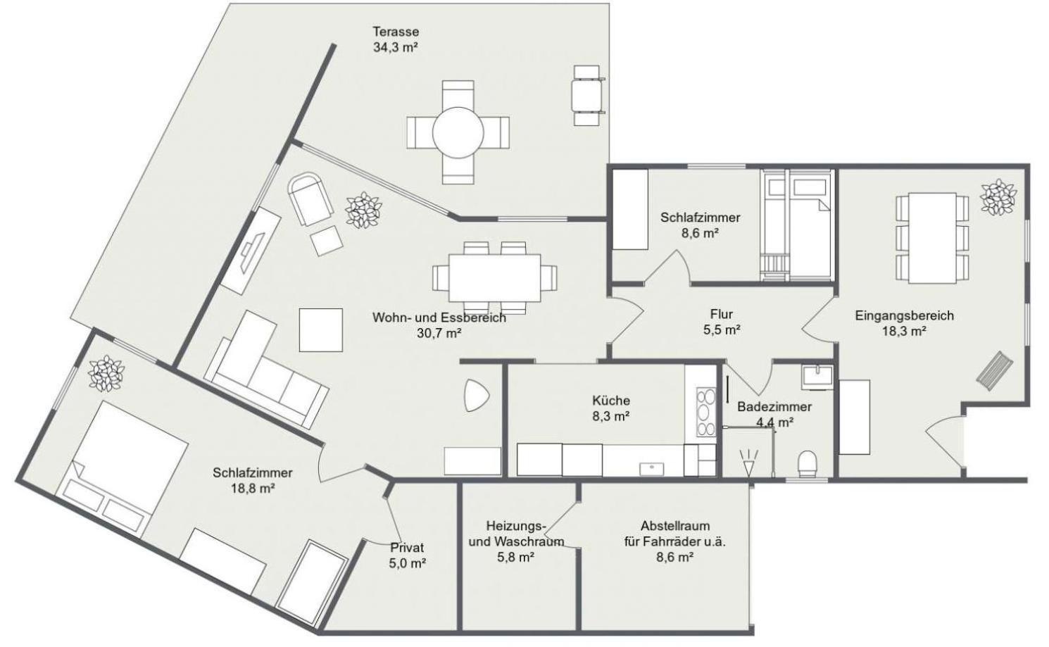 Freiraum Ferienhaus Хелентал Екстериор снимка